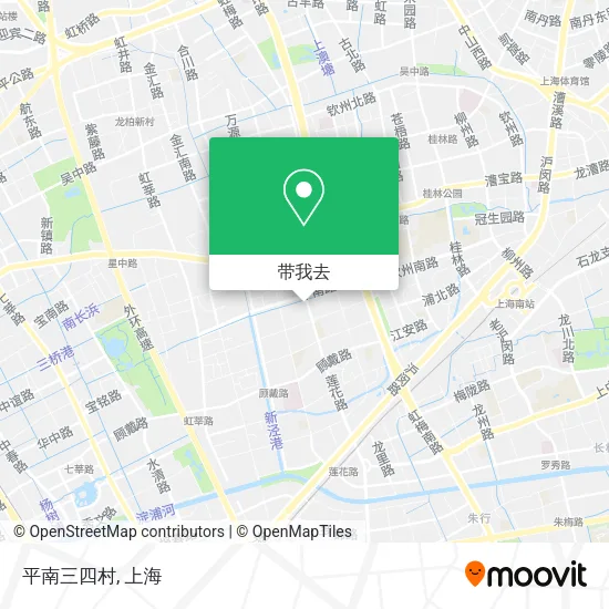 平南三四村地图