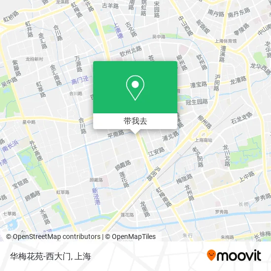 华梅花苑-西大门地图