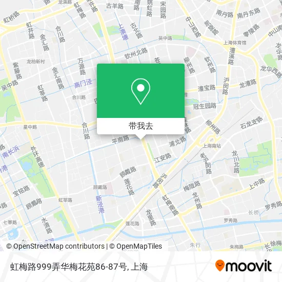 虹梅路999弄华梅花苑86-87号地图