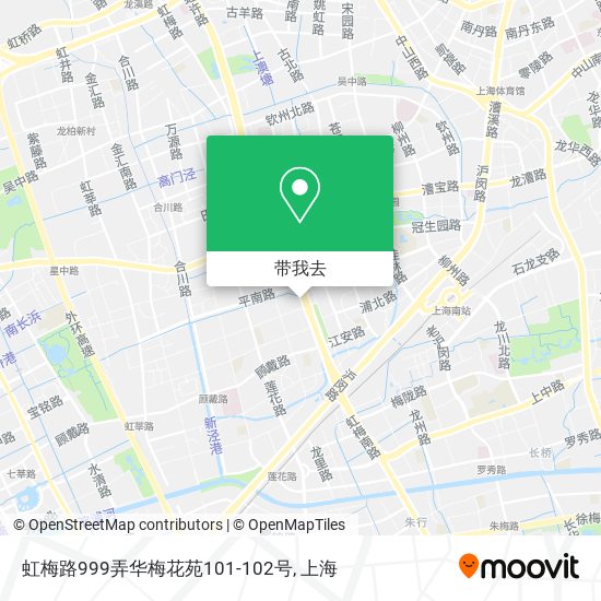 虹梅路999弄华梅花苑101-102号地图