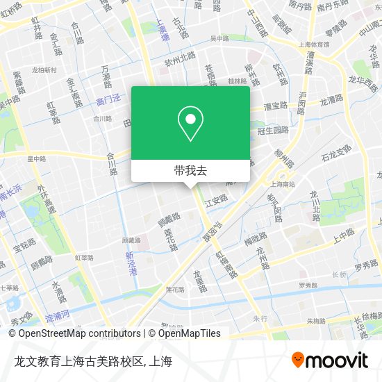 龙文教育上海古美路校区地图