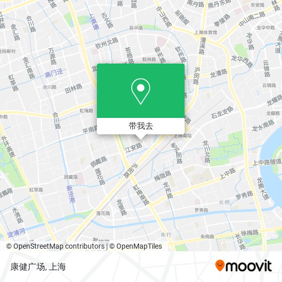 康健广场地图
