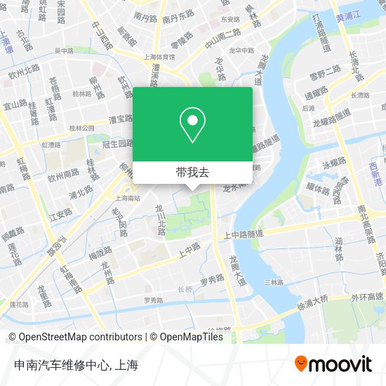 申南汽车维修中心地图