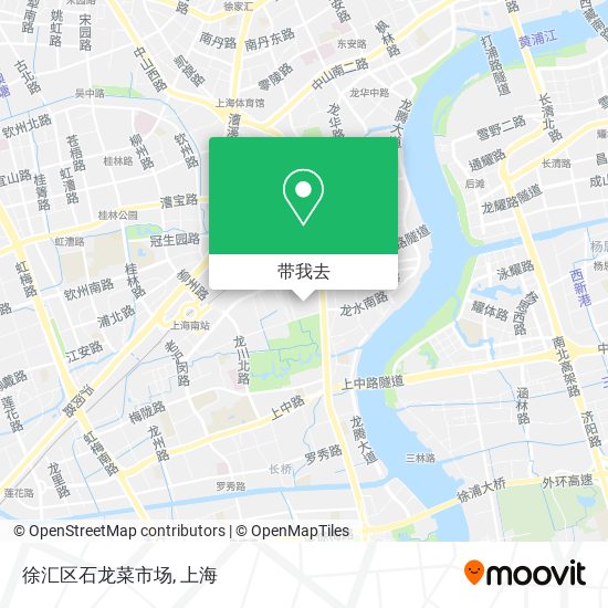 徐汇区石龙菜市场地图