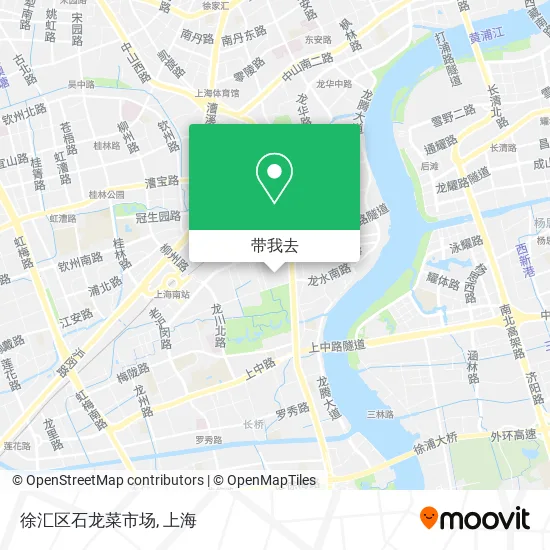 徐汇区石龙菜市场地图