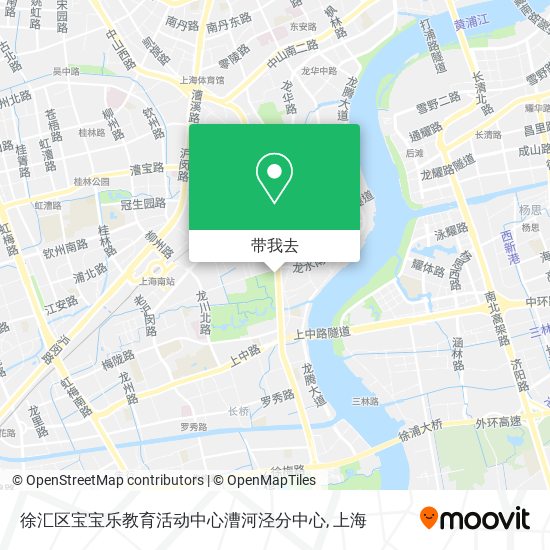 徐汇区宝宝乐教育活动中心漕河泾分中心地图