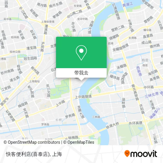 快客便利店(喜泰店)地图