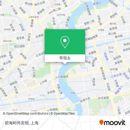 碧海时尚宾馆地图