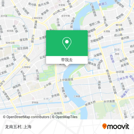 龙南五村地图