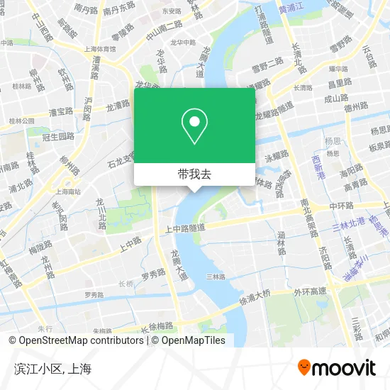 滨江小区地图