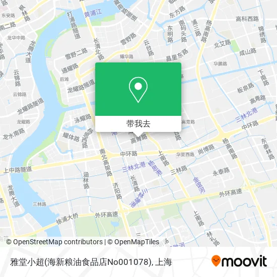 雅堂小超(海新粮油食品店No001078)地图