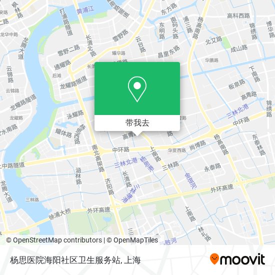 杨思医院海阳社区卫生服务站地图