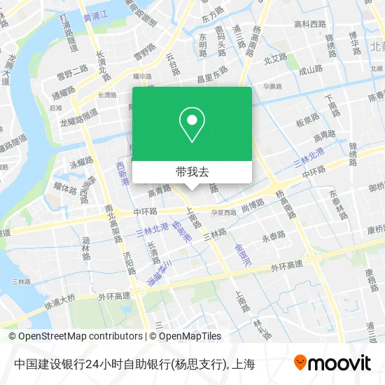 中国建设银行24小时自助银行(杨思支行)地图