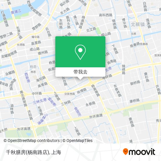 千秋膳房(杨南路店)地图