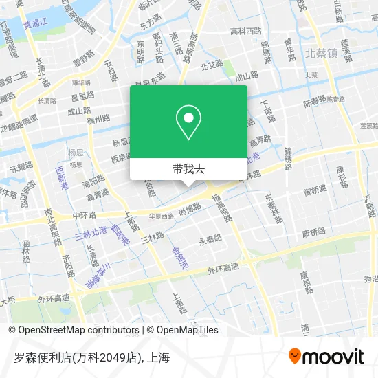 罗森便利店(万科2049店)地图