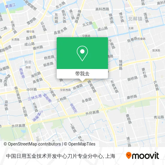 中国日用五金技术开发中心刀片专业分中心地图