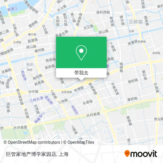 巨管家地产博学家园店地图