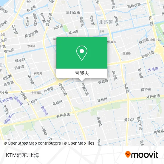 KTM浦东地图