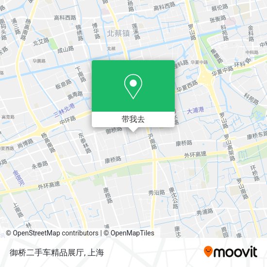 御桥二手车精品展厅地图