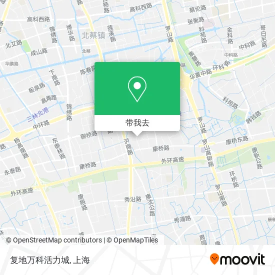 复地万科活力城地图