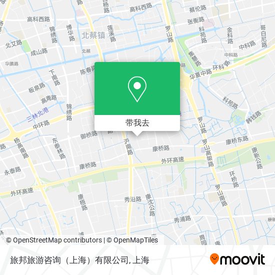 旅邦旅游咨询（上海）有限公司地图