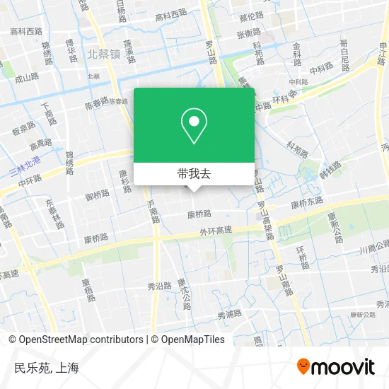 民乐苑地图