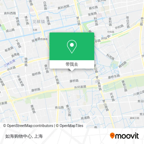 如海购物中心地图