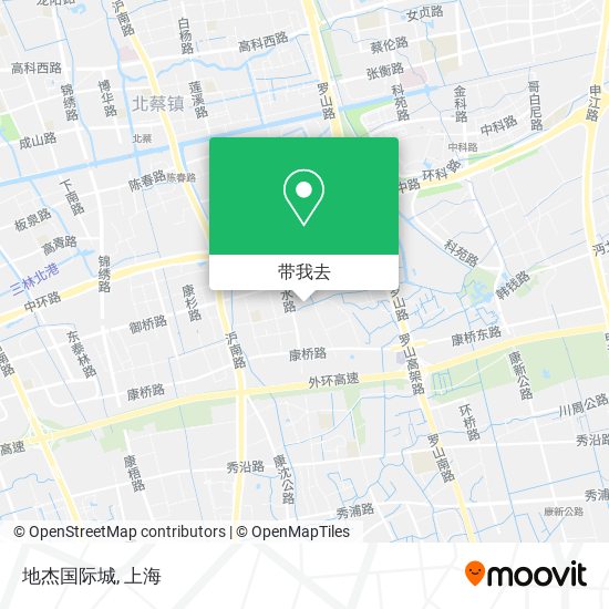 地杰国际城地图