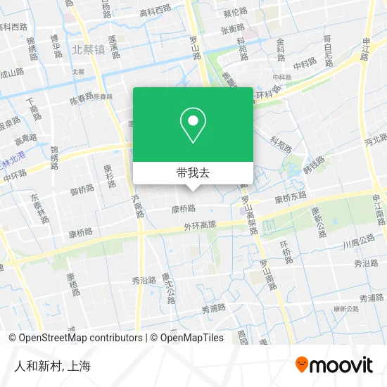 人和新村地图