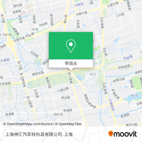 上海神汇汽车转向器有限公司地图