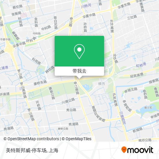 美特斯邦威-停车场地图