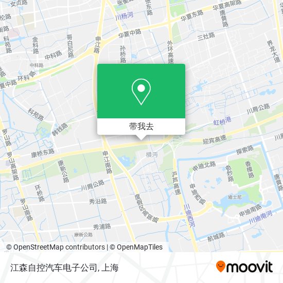 江森自控汽车电子公司地图