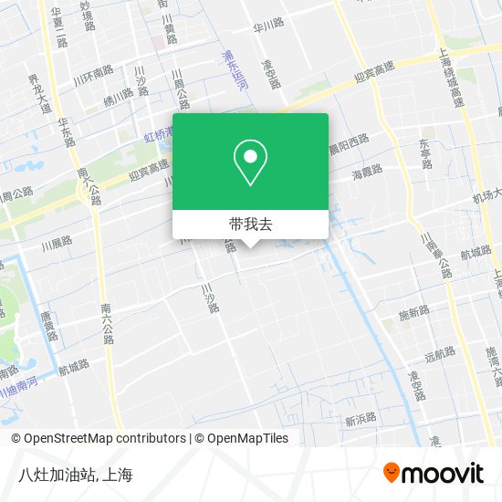 八灶加油站地图