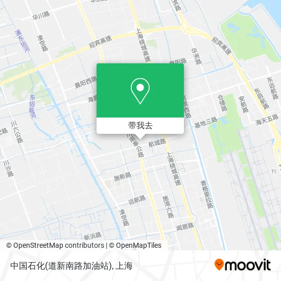 中国石化(道新南路加油站)地图