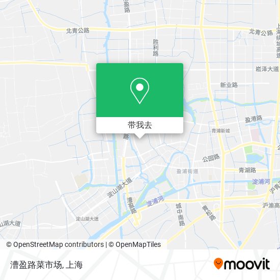 漕盈路菜市场地图