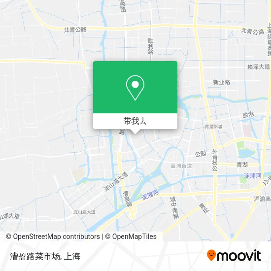 漕盈路菜市场地图