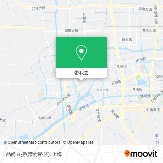 品尚豆捞(漕俞路店)地图
