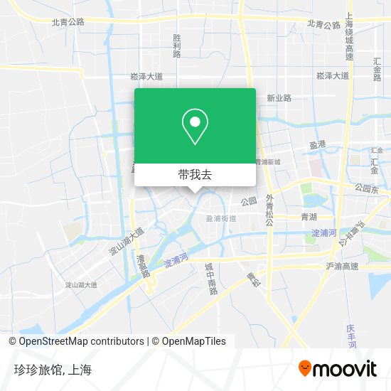 珍珍旅馆地图