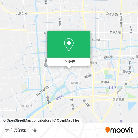 方会园酒家地图