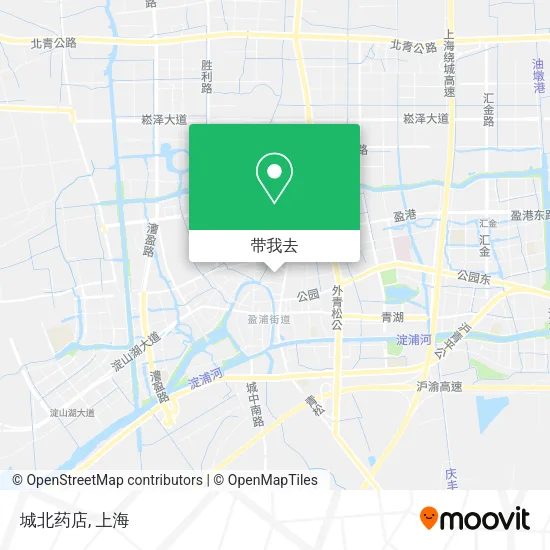 城北药店地图