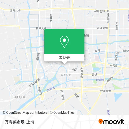 万寿菜市场地图