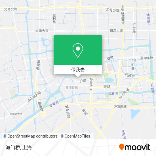 海门桥地图