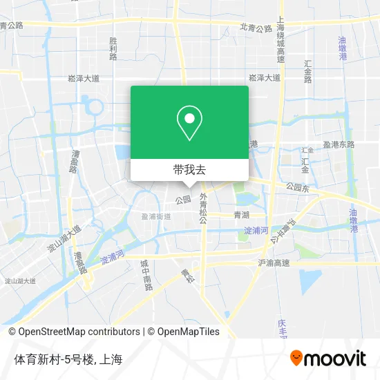 体育新村-5号楼地图