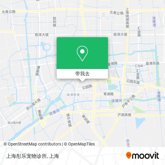 上海彤乐宠物诊所地图
