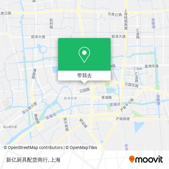 新亿厨具配货商行地图
