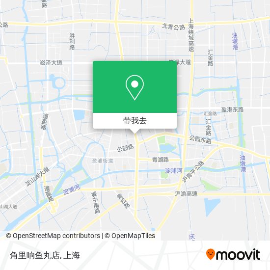 角里响鱼丸店地图