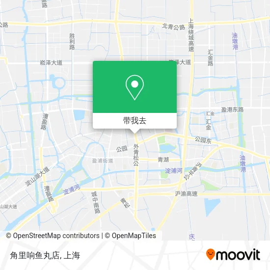 角里响鱼丸店地图