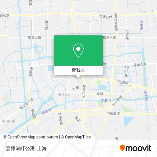 嘉憬河畔公寓地图