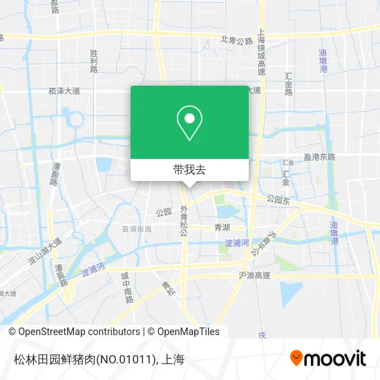 松林田园鲜猪肉(NO.01011)地图