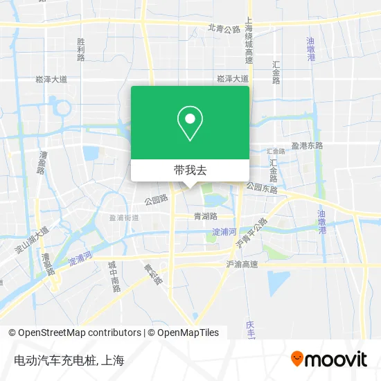 电动汽车充电桩地图